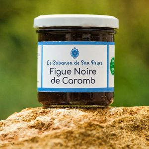 Confiture de Figue Noire de Caromb Bio du Cabanon de San Peyre.