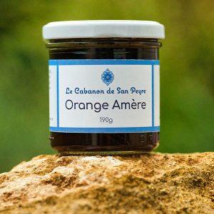 Confiture d'Orange Amère Bio du Cabanon de San Peyre.