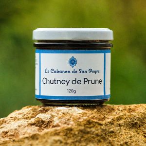 Chutney de prune Bio du Cabanon de San Peyre