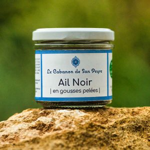 Ail noir en gousses pelées bio du Cabanon de San Peyre